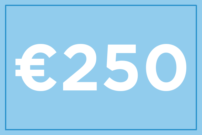 Tarjeta regalo de 250€