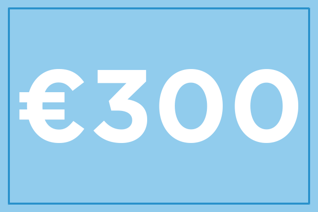 Tarjeta regalo de 300€